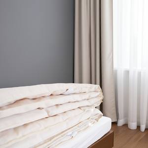 Unterbett aus Schafschurwolle