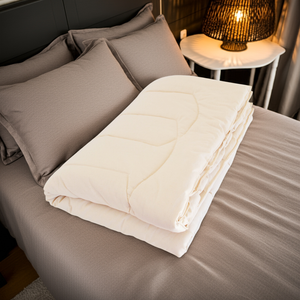 Duvet made of sheep's wool